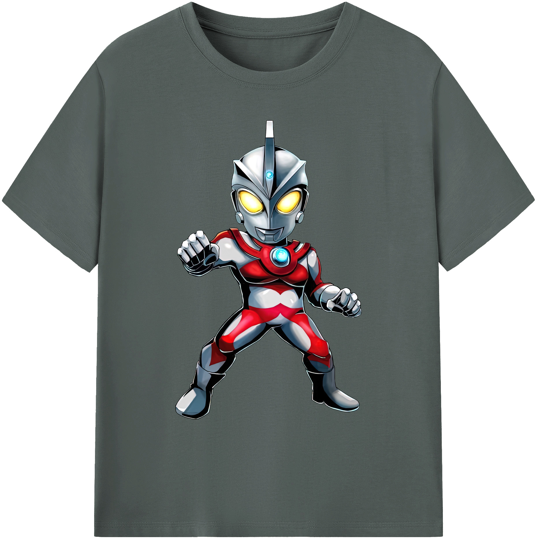 （画像用） ウルトラマン Ultraman 綿100％ メンズ半袖Tシャツ｜肌触りやわらか＆通気性